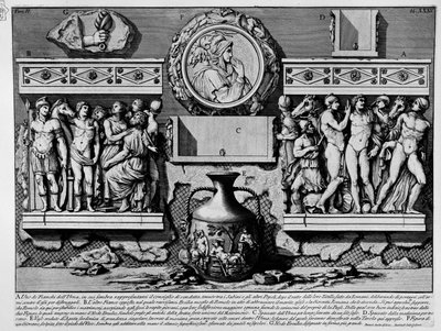 Sarcophagus of Alexander Severus and Julia Mamaea from Monte del Grano by Jean Barbault